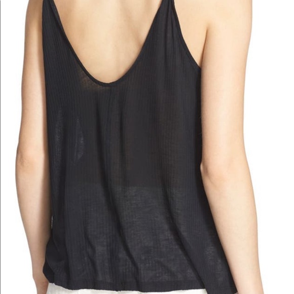 Free People Bulls Eye Ribbed Tank Top - Picture 3 of 8